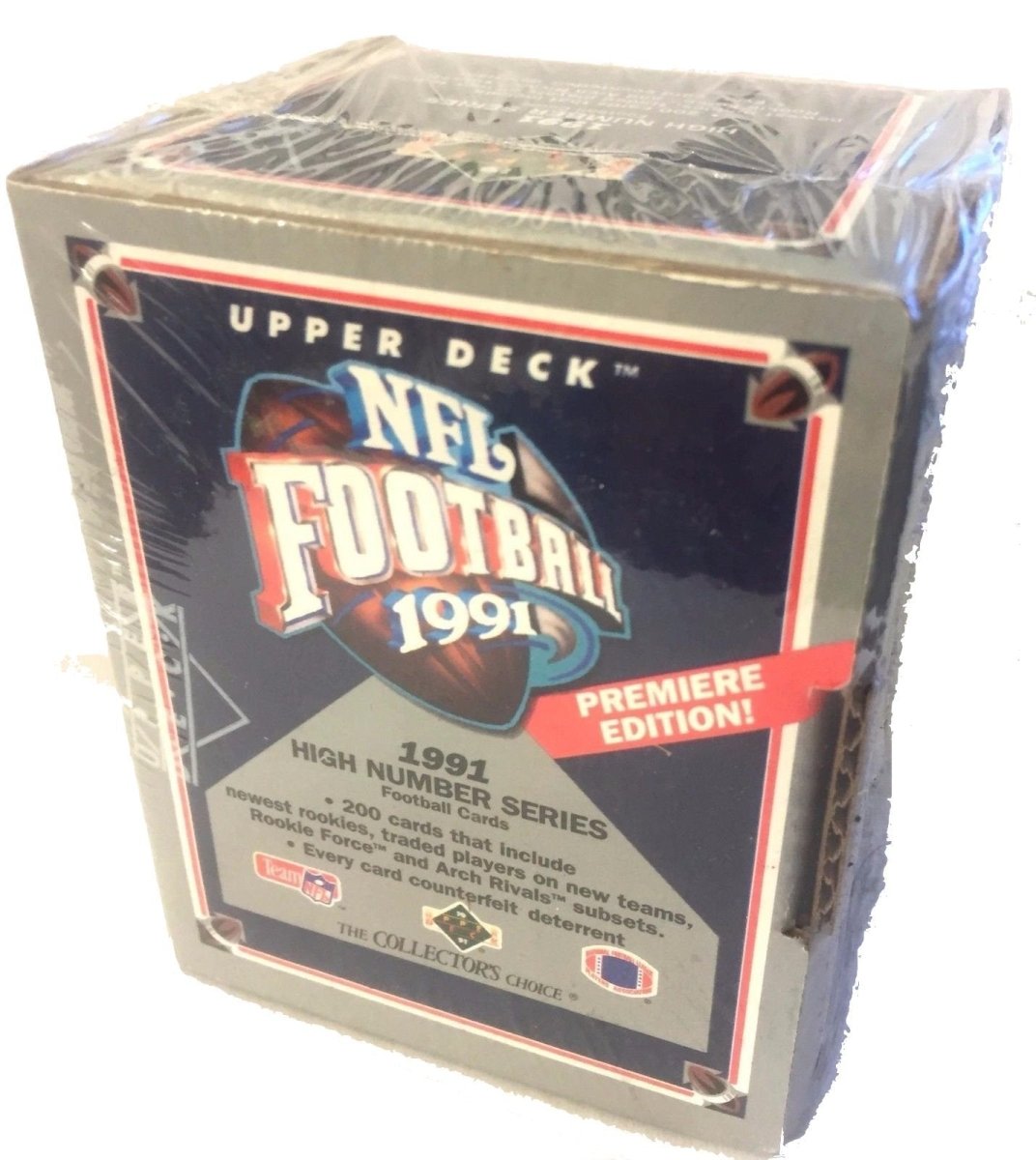 Upper Deck 1991 NFL Football High Number Series Box - 200 Ungraded Cards per Box - Rookies by RetroForLess on MYNTED