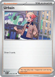 Urbain 214/217 - Ascended Heroes - Reverse Holofoil by Light Collectibles on MYNTED