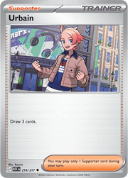 Urbain Ascended Heroes Uncommon 214/217 by PokeMagic on MYNTED