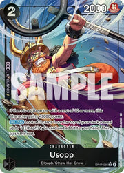 Usopp (Alternate Art) OP17-080 (The World's Strongest Warriors) by SAIF PEACE on MYNTED