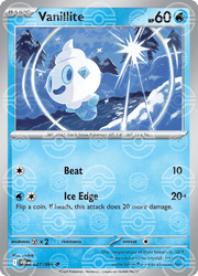 Vanillite (Poke Ball Pattern) 027/086 (White Flare) by Mikeepulls on MYNTED