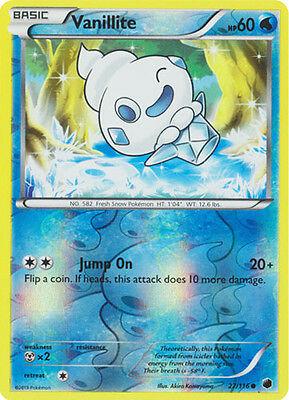 Vanillite [Reverse Holo] 27 Pokemon Plasma Freeze by Shaibz TCG on MYNTED