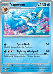 Vaporeon · 151 (MEW) 134 (Holo) by PokeMarsi on MYNTED