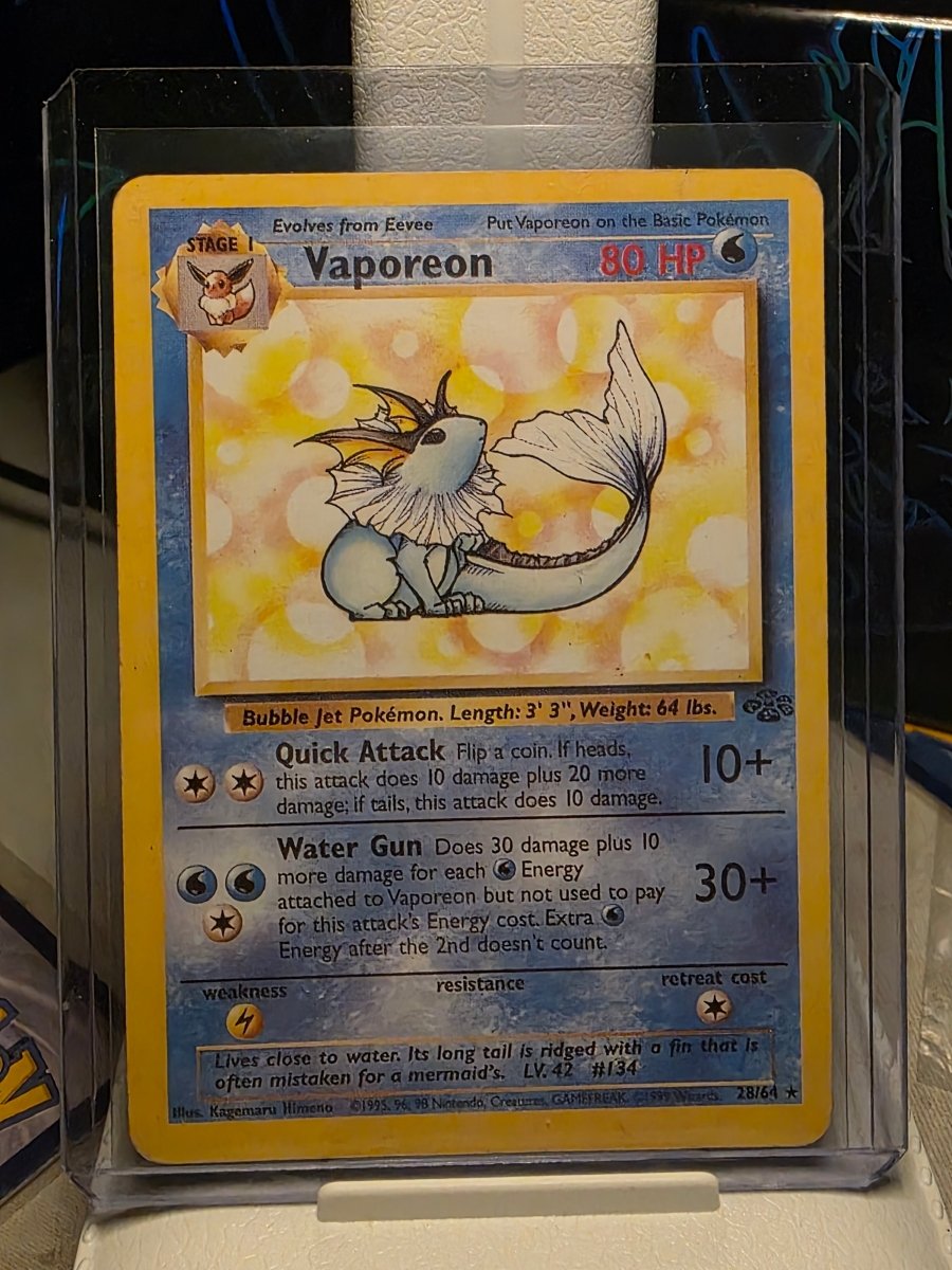 Vaporeon 28/64 - Jungle by shad0wknightTCG on MYNTED