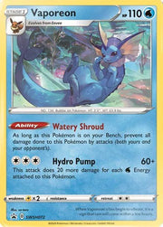 Vaporeon - SWSH072 by The Archive Stop on MYNTED