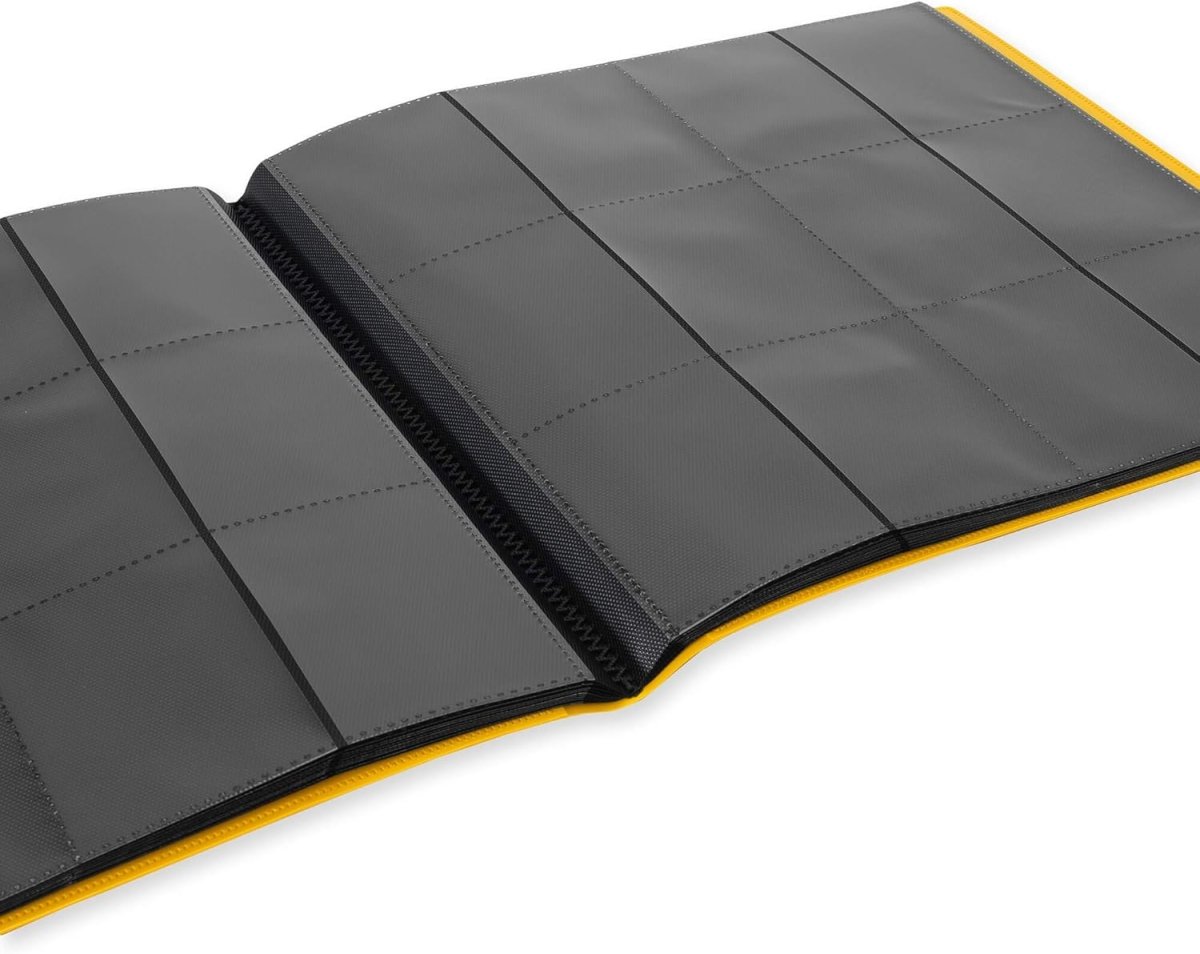 Vault X 12 Pocket Trading Card Strap Binder - 480 cards (Yellow) / Used: lIke new by Schmutzfink TCG on MYNTED