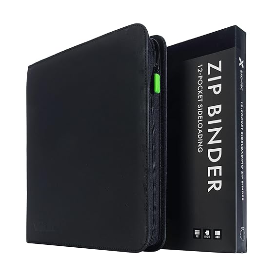 Vault X - 12 Pocket Trading Card Zip Binder - 480 Cards (Side Loading) by The Archive Stop on MYNTED