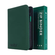 Vault X - 4 Pocket Trading Card ZIP Binder - 20 Side Loading Pages - 160 Cards (Green) by The Archive Stop on MYNTED