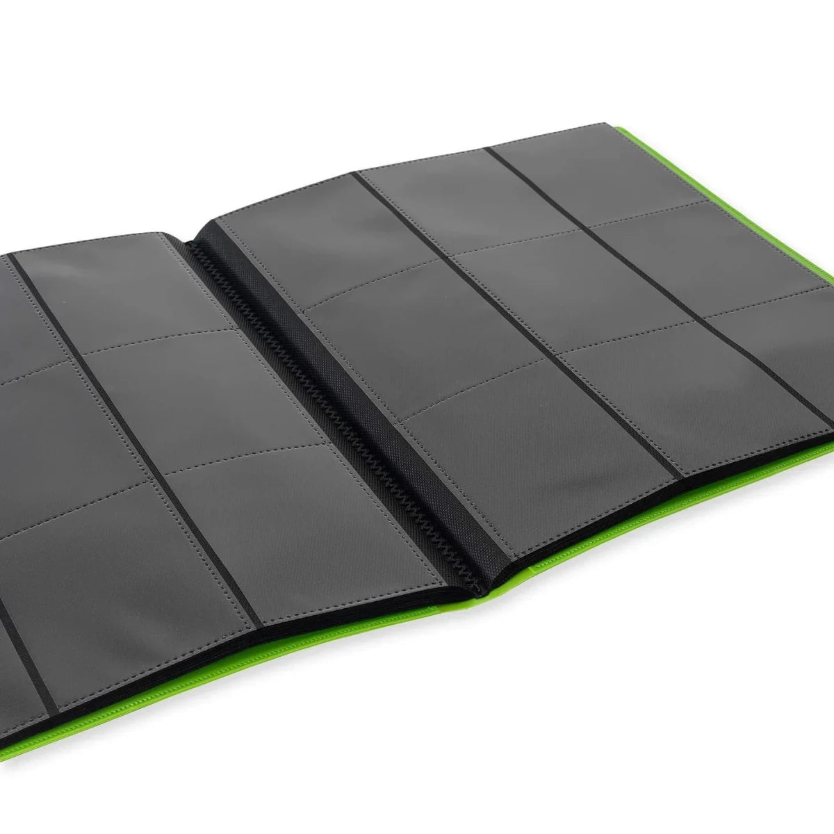 Vault X 9 Pocket Trading Card Strap Binder - 360 cards (Lime Green) by Schmutzfink TCG on MYNTED
