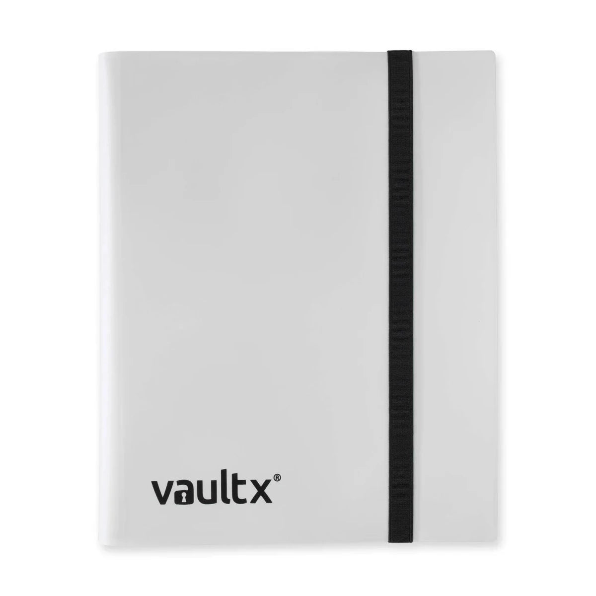 Vault X 9 Pocket Trading Card Strap Binder - 360 cards (White) by Schmutzfink TCG on MYNTED