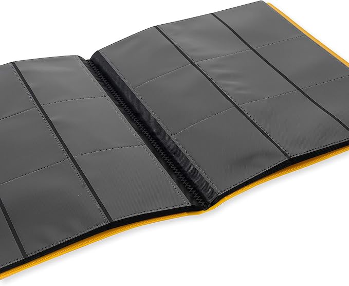 Vault X 9 Pocket Trading Card Strap Binder - 360 cards (Yellow) / Used: lIke new by Schmutzfink TCG on MYNTED