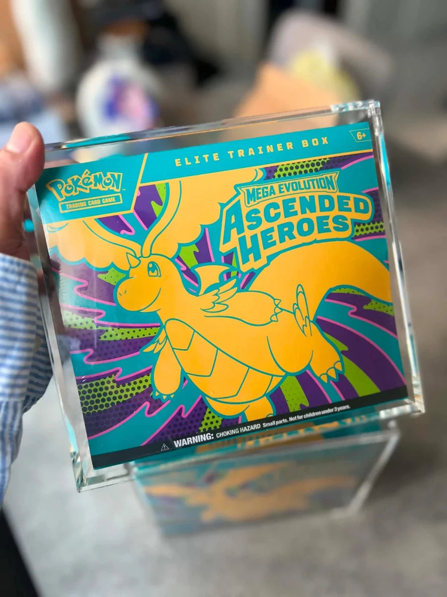 Vaulted Acrylic Case for Pokemon ETB by The Greatest on MYNTED