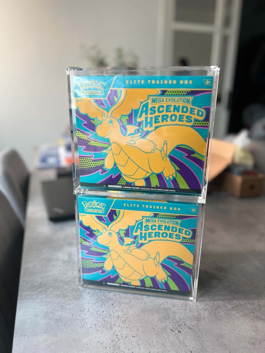 Vaulted Acrylic Case for Pokemon ETB by The Greatest on MYNTED