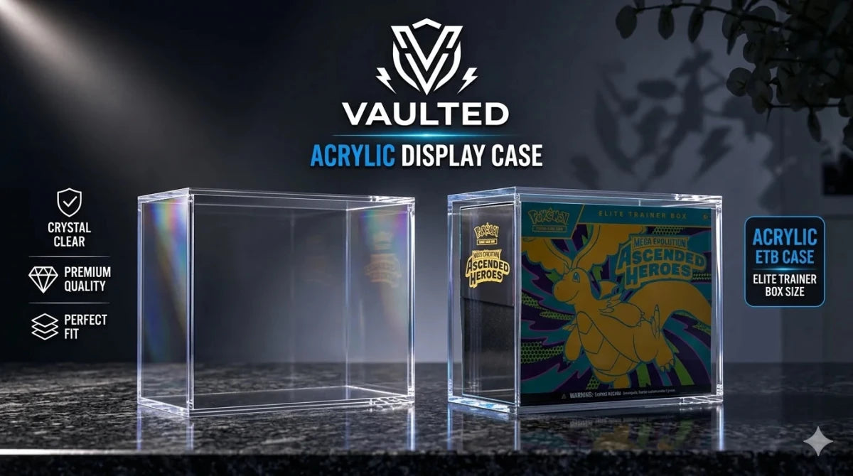 Vaulted Acrylic Case for Pokemon ETB by The Greatest on MYNTED