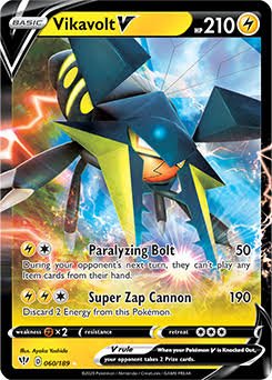 Vikavolt V Darkness Ablaze 060/189 by ISB Collector on MYNTED