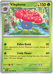 Vileplume 003/094 Holo | Mega Evolution – Phantasmal Flames by Worth the XP on MYNTED