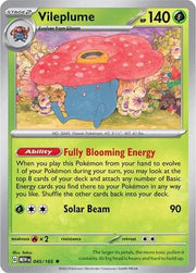Vileplume - 045/165 - Holofoil by The Archive Stop on MYNTED