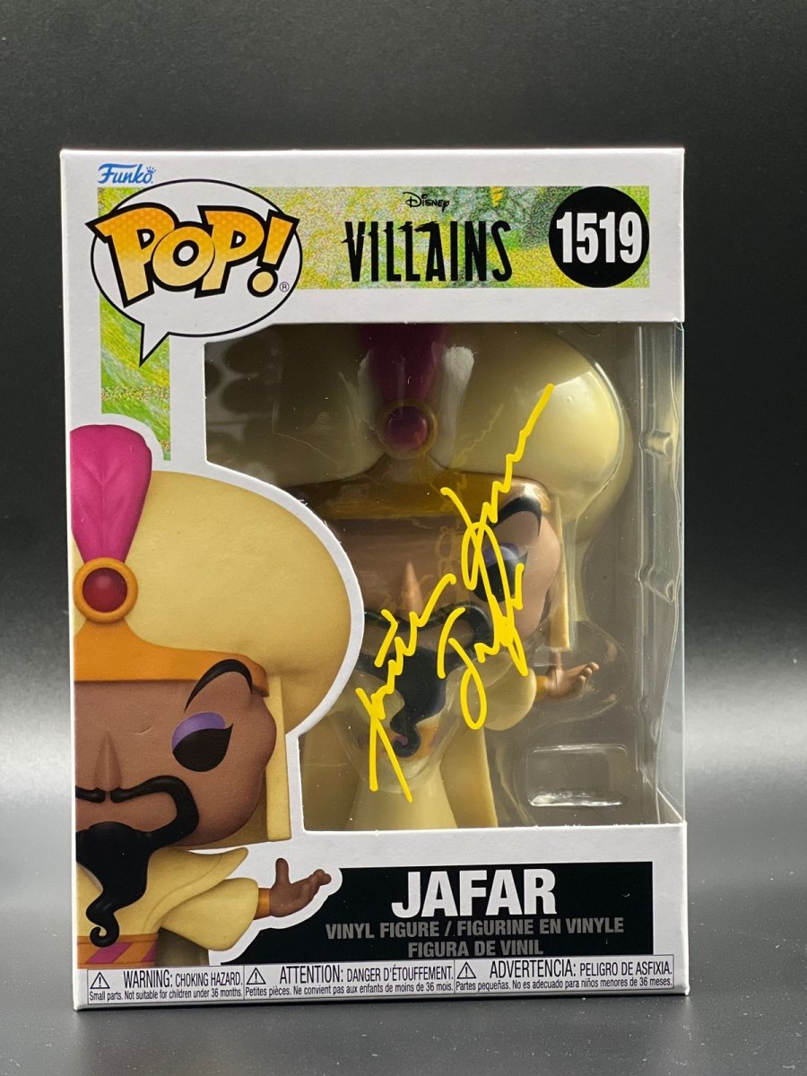 VILLAINS: JAFAR 1519 (SINGED BY: JONATHAN FREEMAN w/ COA by SKAD1.COLLECTIONS on MYNTED