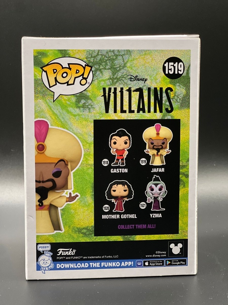 VILLAINS: JAFAR 1519 (SINGED BY: JONATHAN FREEMAN w/ COA by SKAD1.COLLECTIONS on MYNTED