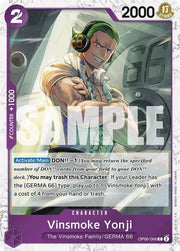 Vinsmoke Yonji (OP06 - 066) (Jolly Roger Foil) Premium Booster C OP06 - 066 by Schmutzfink TCG on MYNTED