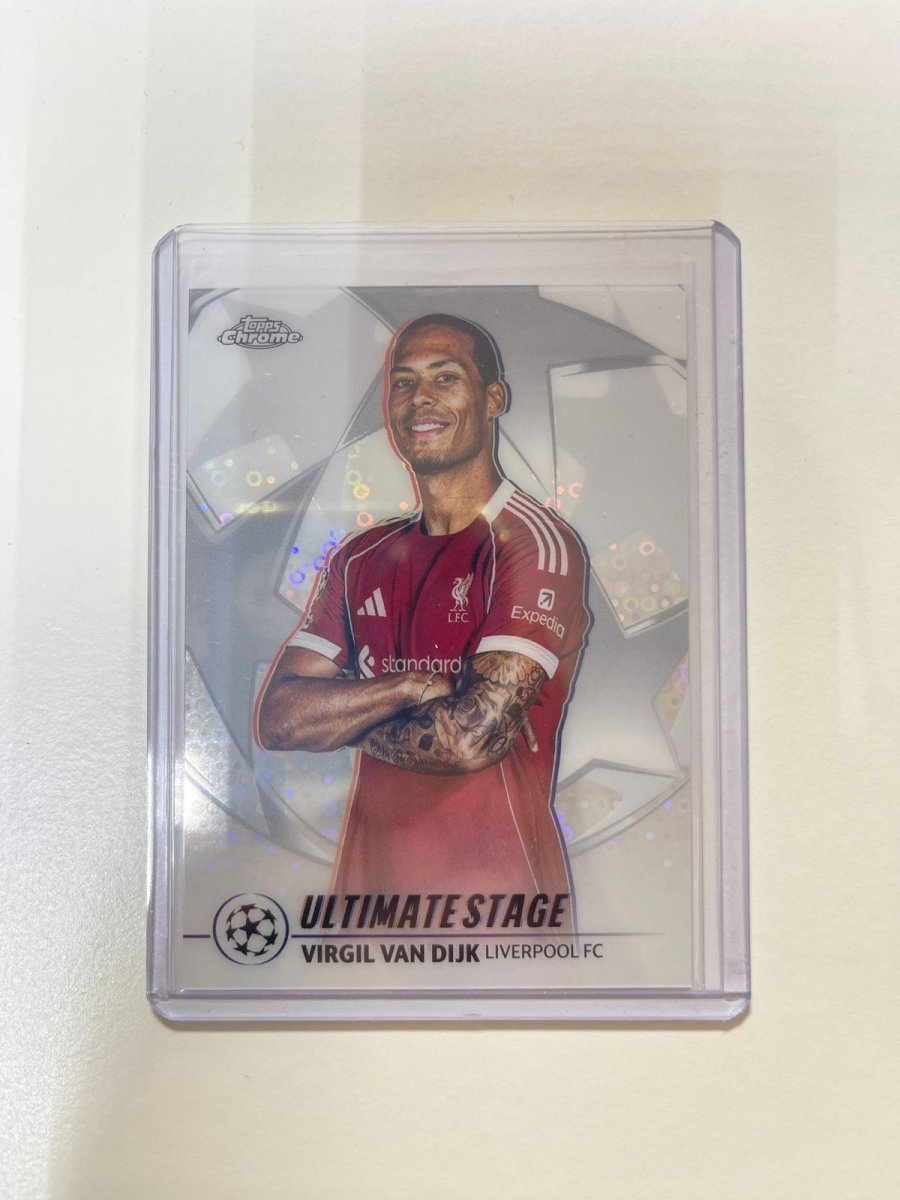 Virgil Van Dijk - 2025 - 26 Topps UEFA Club Competitions Ultimate Stage Chrome by Card Market Ahuy on MYNTED