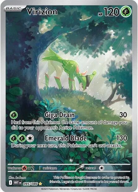Virizion 095/086 (White Flare) by Mikeepulls on MYNTED