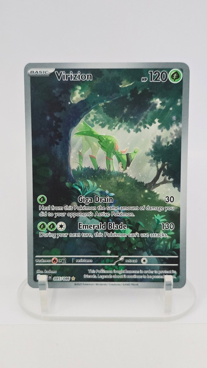 Virizion - White Flare - IR 095/086 - English by MechaKai Collectibles on MYNTED