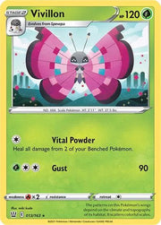 Vivillon - 013/163 - Reverse Holofoil by The Archive Stop on MYNTED
