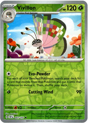 Vivillon [Reverse Holo] 7 Pokemon Surging Sparks by Moe‘s Vault on MYNTED