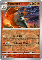 Volcarona [Reverse Holo] 25 Pokemon Surging Sparks by Moe‘s Vault on MYNTED