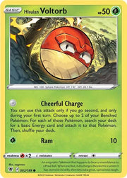 Hisuian Voltorb - 002/189 - Normal