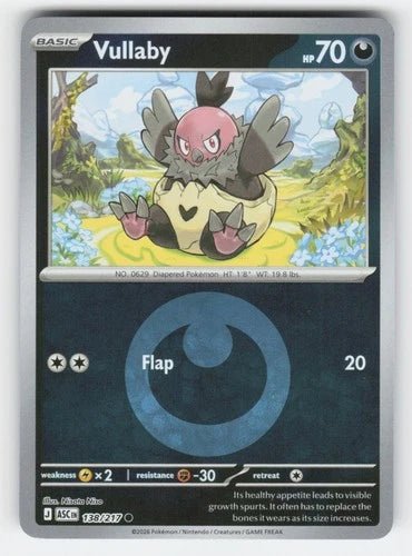 Vullaby 138/217 - Ascended Heroes - Energy Symbol Pattern by Light Collectibles on MYNTED