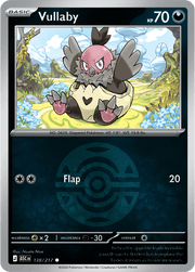 Vullaby (Dusk Ball) 138/217 Reverse Holo | Mega Evolution – Ascended Heroes by Worth the XP on MYNTED