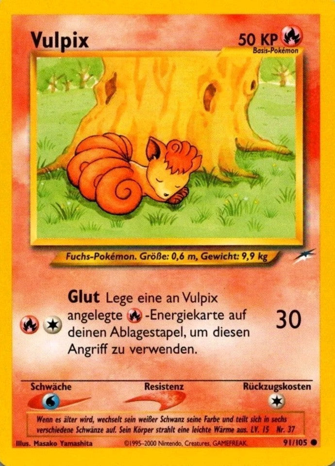 Vulpix 91/105 - Neo Destiny