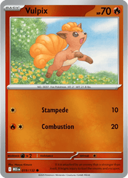 Vulpix Mega Evolution Common • 019/132 Reverse Holofoil by Shark Pop Culture on MYNTED