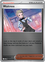 Waitress Ascended Heroes Common • 215/217 Reverse Holofoil by Shark Pop Culture on MYNTED