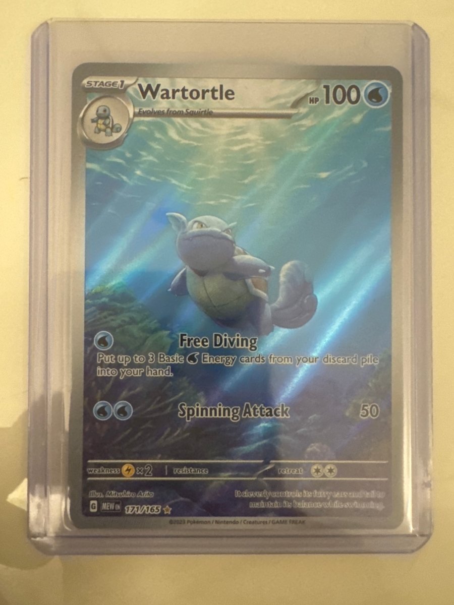 Wartortle - 171/165 by The Archive Stop on MYNTED