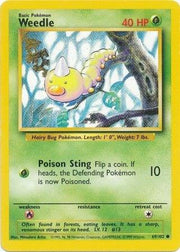 Weedle Base set (Unlimited) 69/102 by ISB Collector on MYNTED