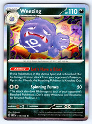 Weezing SV: 151 Rare • 110/165 Holofoil by Shark Pop Culture on MYNTED