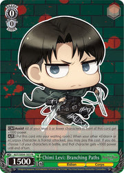 Weiss Schwarz Attack On Titan: Final Season Chimi Levi by Apex Cards on MYNTED