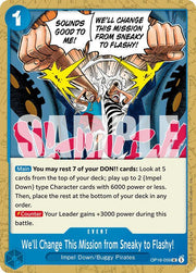 We'll Change This Mission from Sneaky to Flashy! - The Time of Battle (OP16) by TCGDON on MYNTED