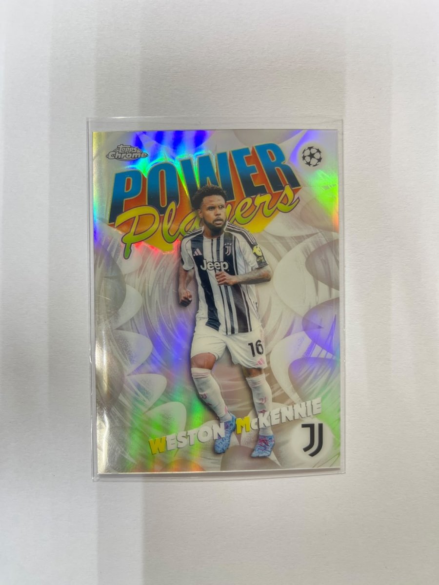 Weston McKennie - Topps Chrome UEFA Club Competitions - Power Players by Card Market Ahuy on MYNTED