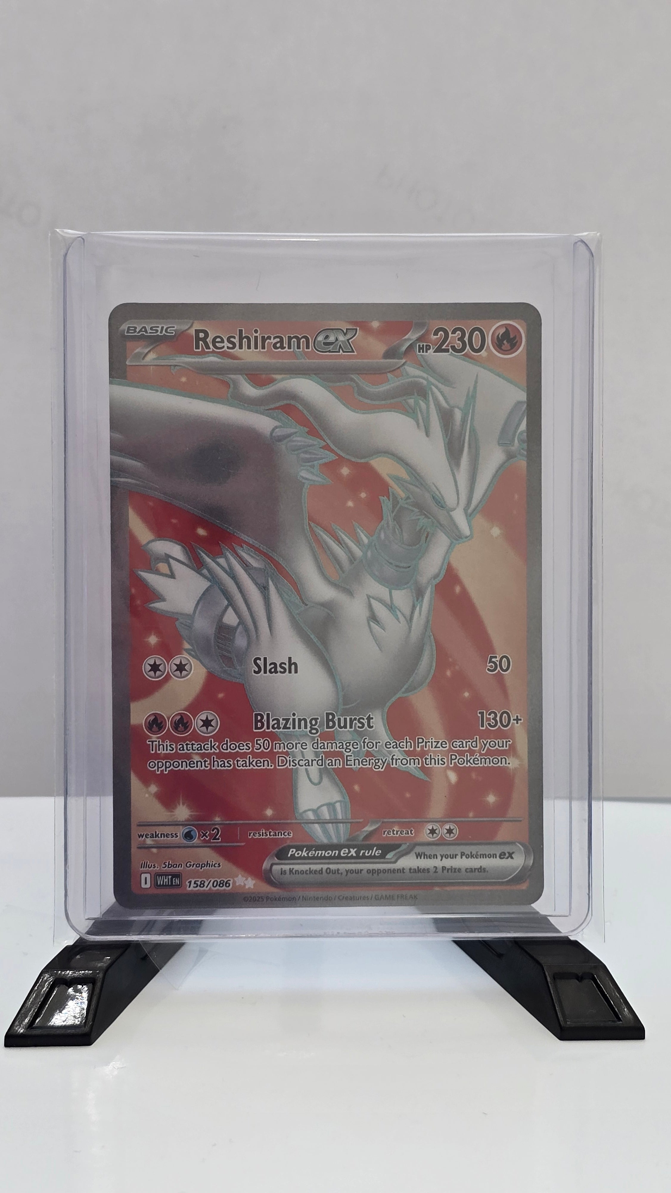 Reshiram ex - White Flare - UR 158/086 - English