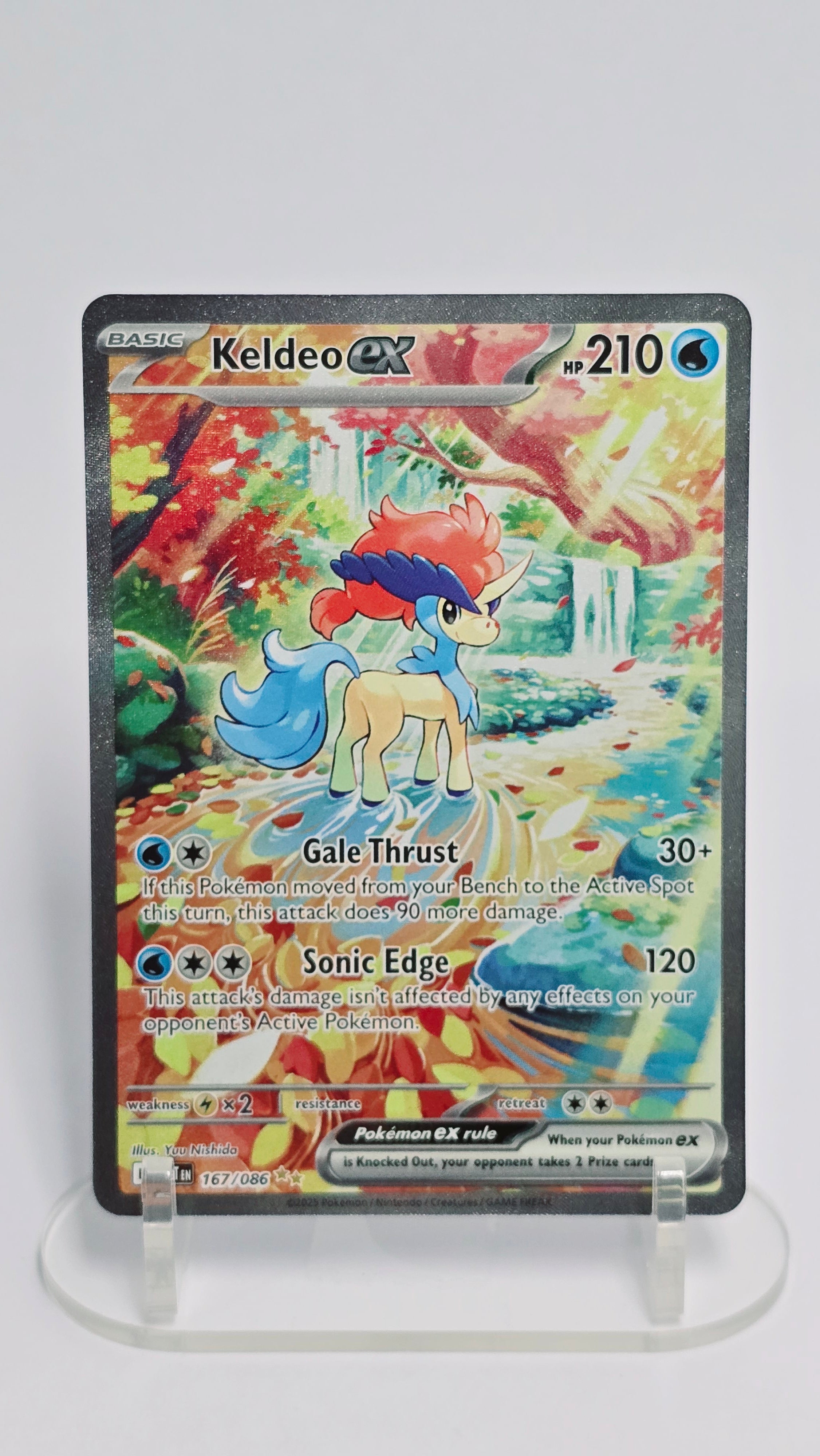 Keldeo ex - White Flare - SIR 167/086 - English