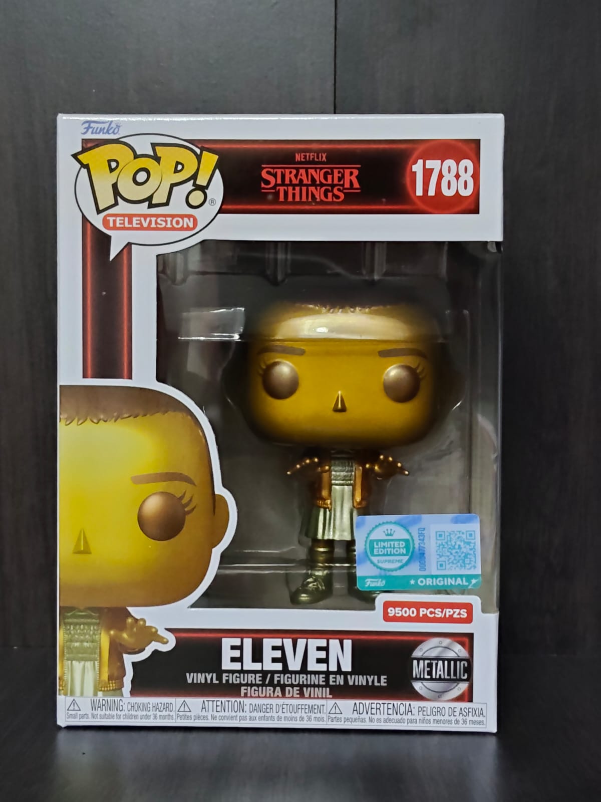Funko Pop! Stranger Things - Eleven Metallic #1788 LE9500