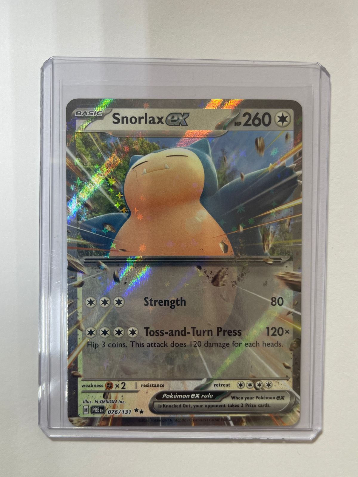 Snorlax EX 076/131
