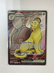 Team Rocket's Persian EX 219/182