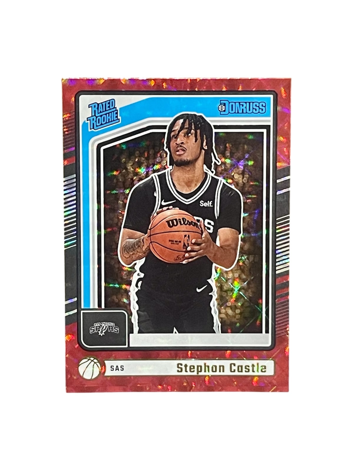 2024-25 Panini Donruss Stephon Castle Rated Rookie Red International