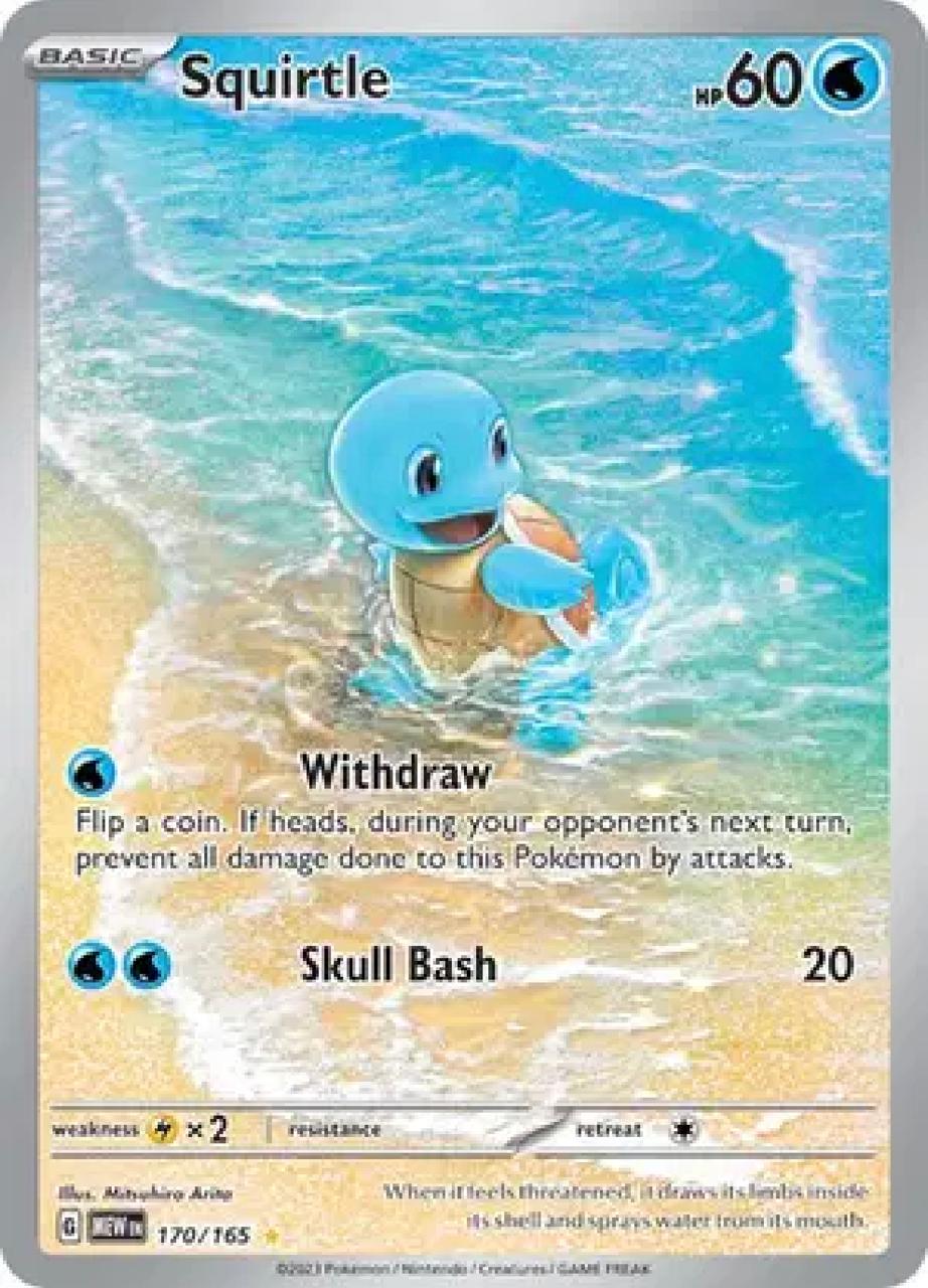 Squirtle 170/165 SV:151