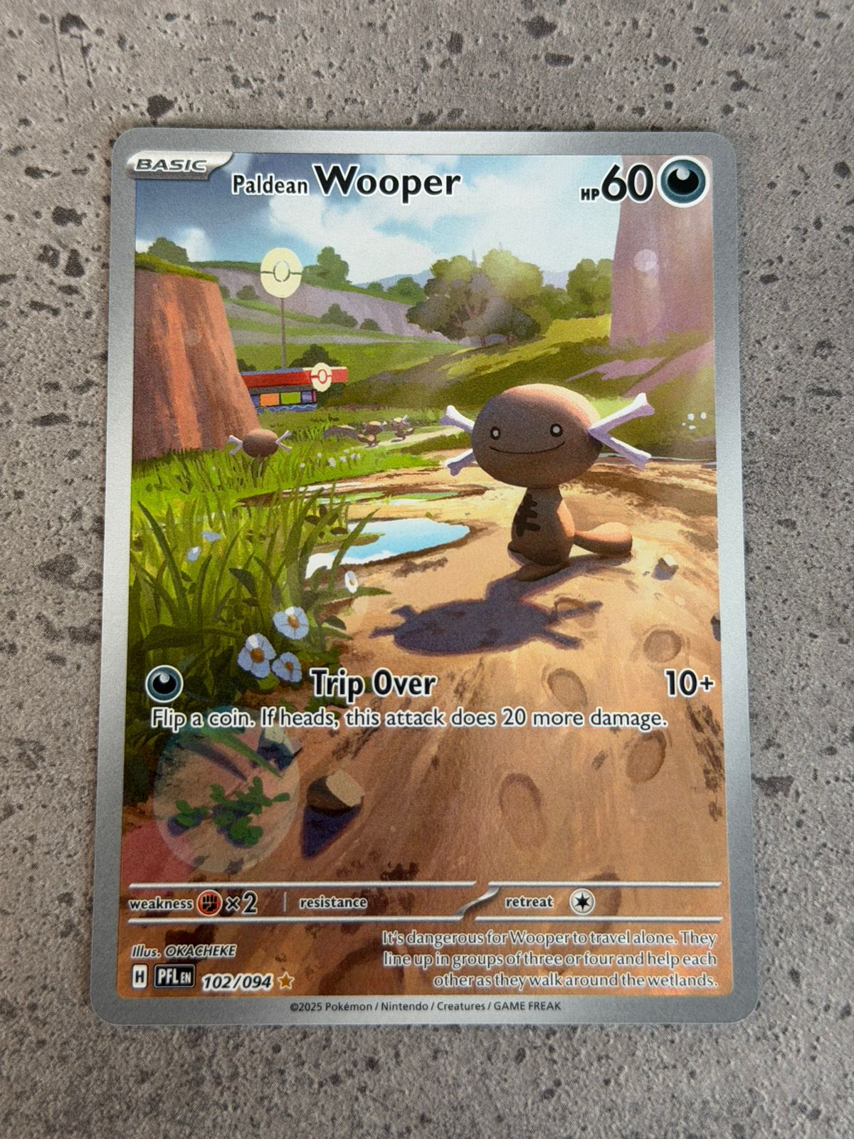 Paldean Wooper - Phantasmal Flames 102/094